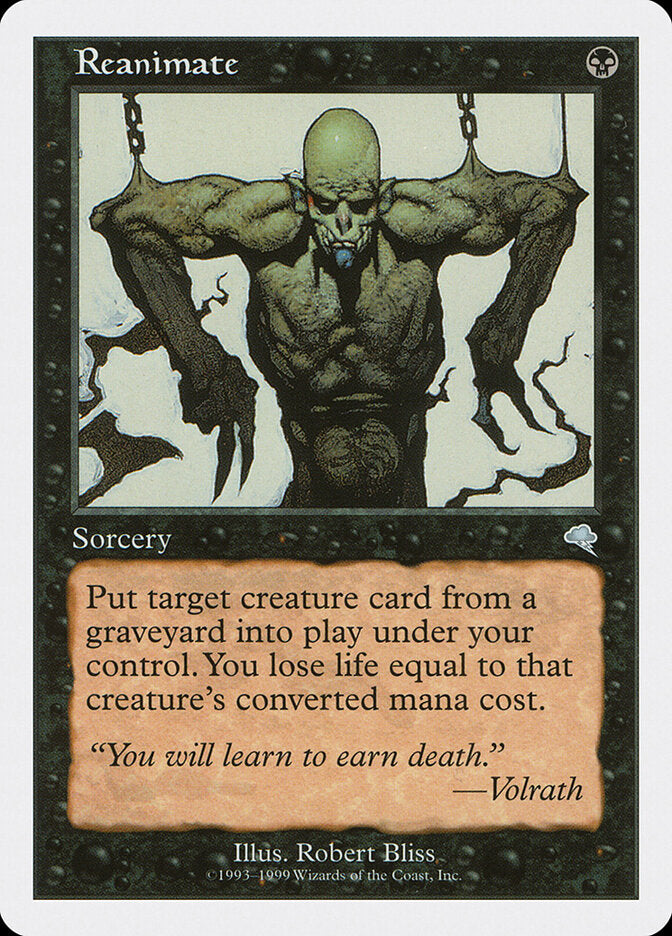 Reanimar / Reanimate - Magic: The Gathering - MoxLand
