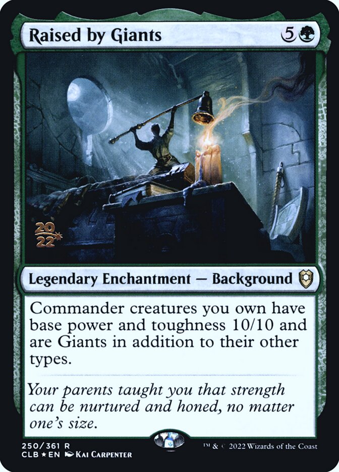 Criado por Gigantes / Raised by Giants - Magic: The Gathering - MoxLand