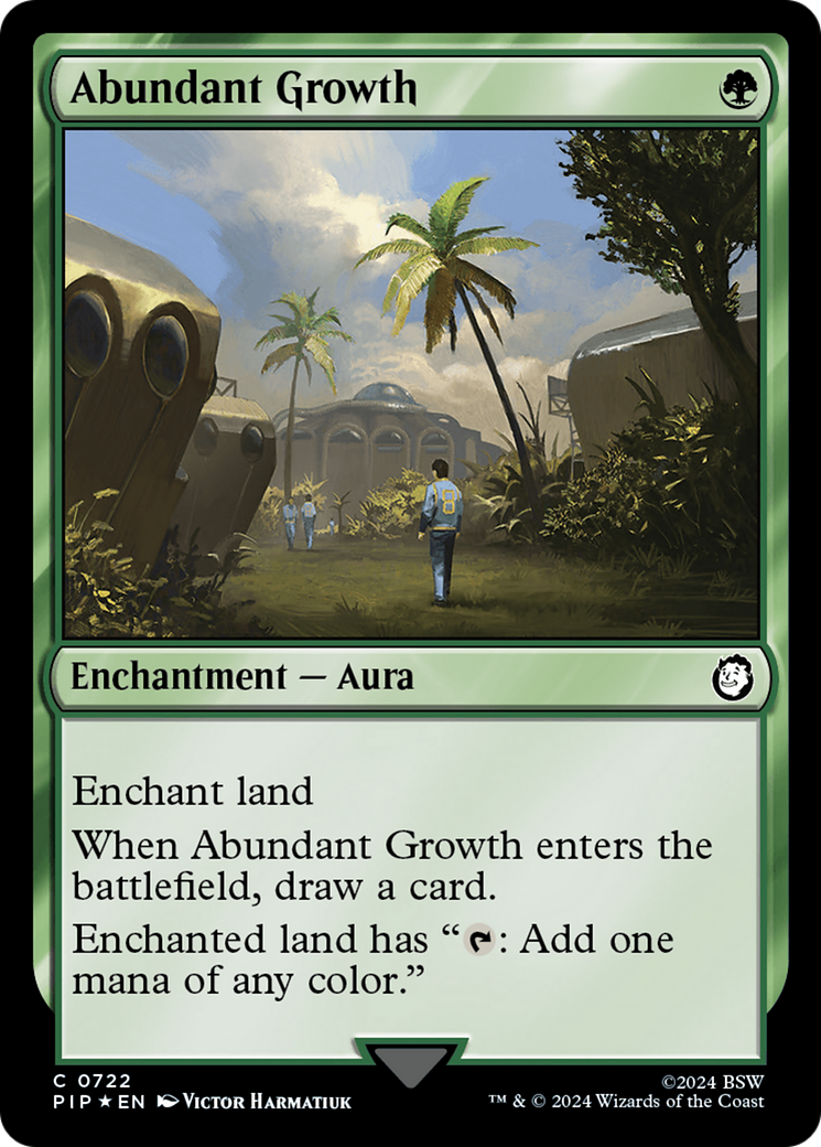 Crescimento Abundante / Abundant Growth - Magic: The Gathering - MoxLand