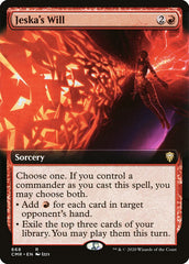 Vontade de Jeska / Jeska's Will - Magic: The Gathering - MoxLand