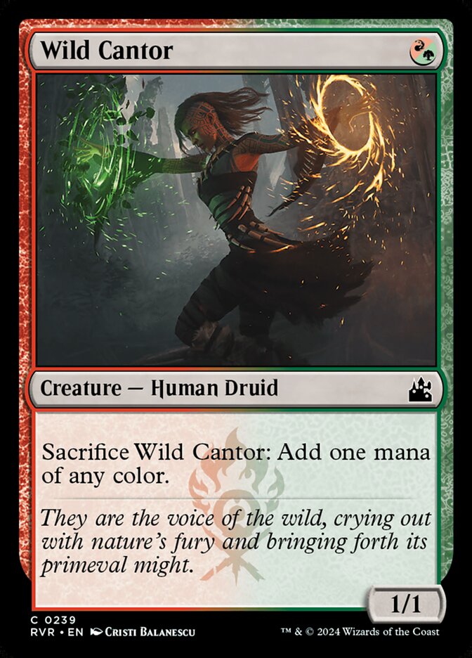 Precentora Selvagem / Wild Cantor - Magic: The Gathering - MoxLand