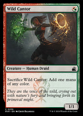 Precentora Selvagem / Wild Cantor - Magic: The Gathering - MoxLand