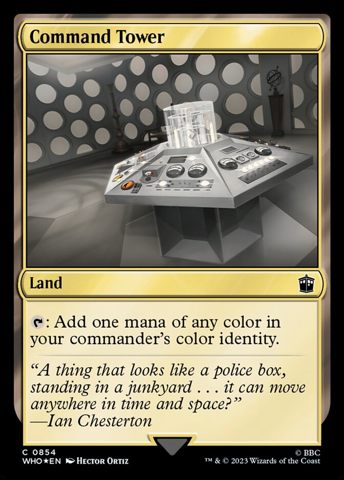 Torre de Comando / Command Tower - Magic: The Gathering - MoxLand