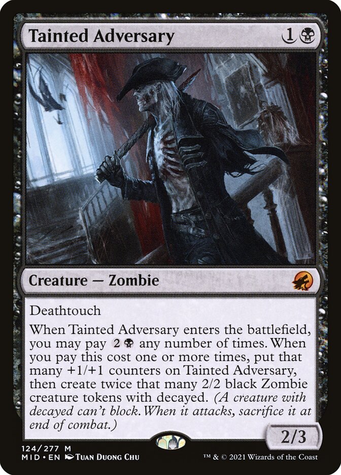 Adversário Maculado / Tainted Adversary - Magic: The Gathering - MoxLand