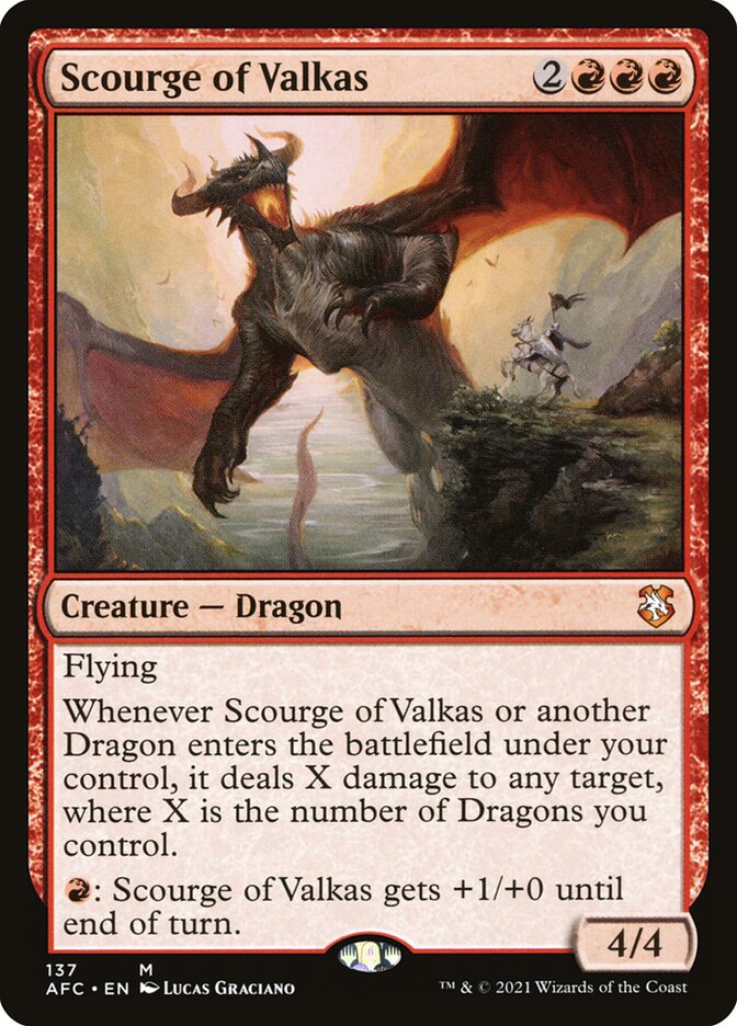 Flagelo de Valkas / Scourge of Valkas - Magic: The Gathering - MoxLand