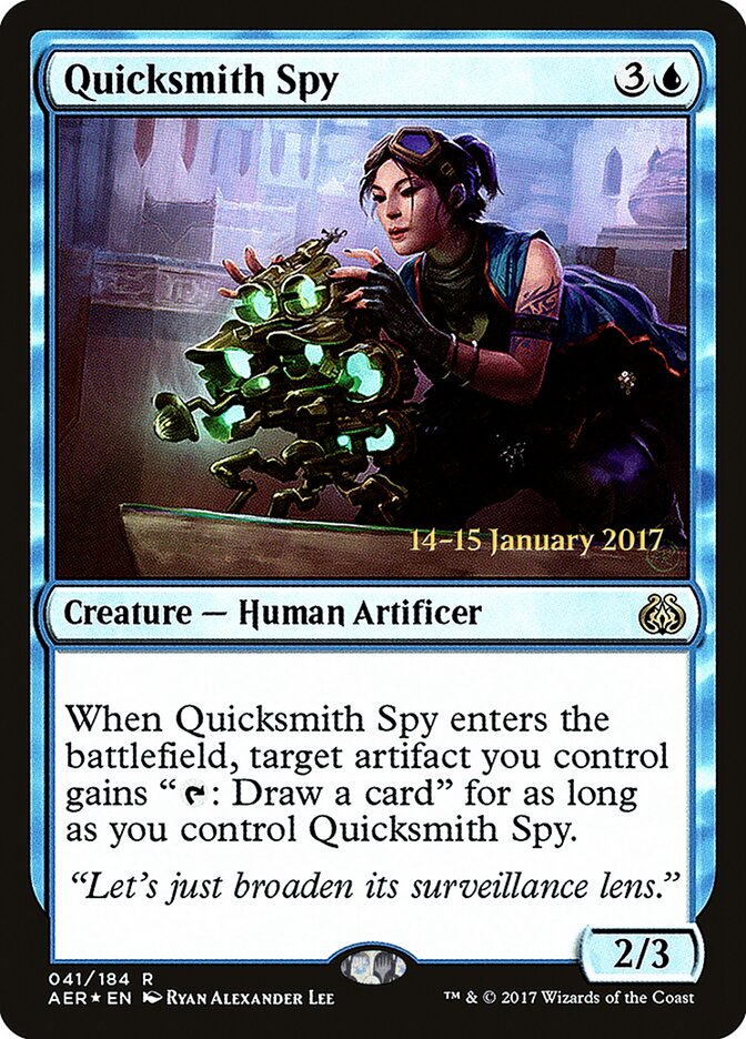 Espiã Veloferreira / Quicksmith Spy - Magic: The Gathering - MoxLand