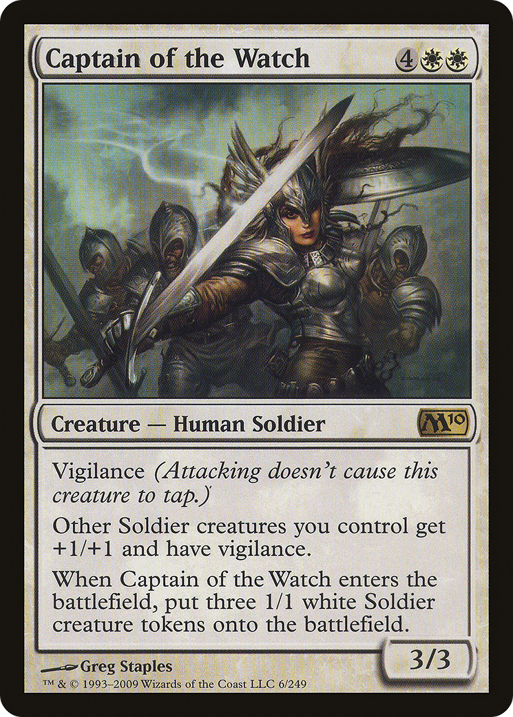 Capitão da Vigilância / Captain of the Watch - Magic: The Gathering - MoxLand