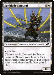 Samurai da Lâmina Solar / Sunblade Samurai - Magic: The Gathering - MoxLand