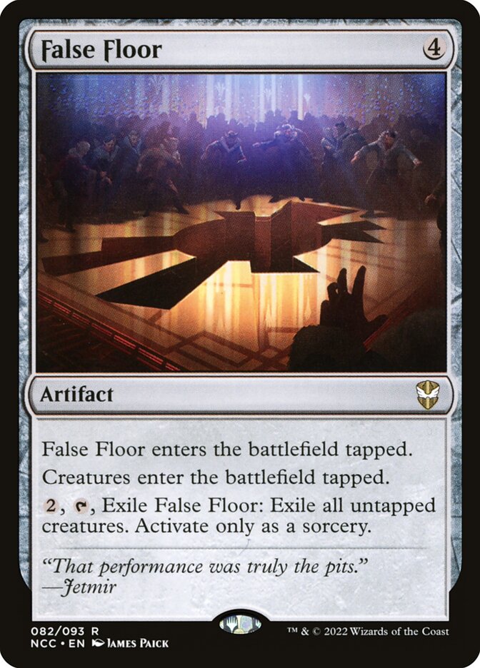Chão Falso / False Floor - Magic: The Gathering - MoxLand