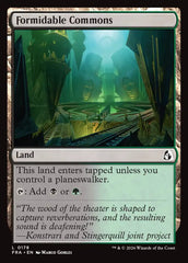 Formidable Commons