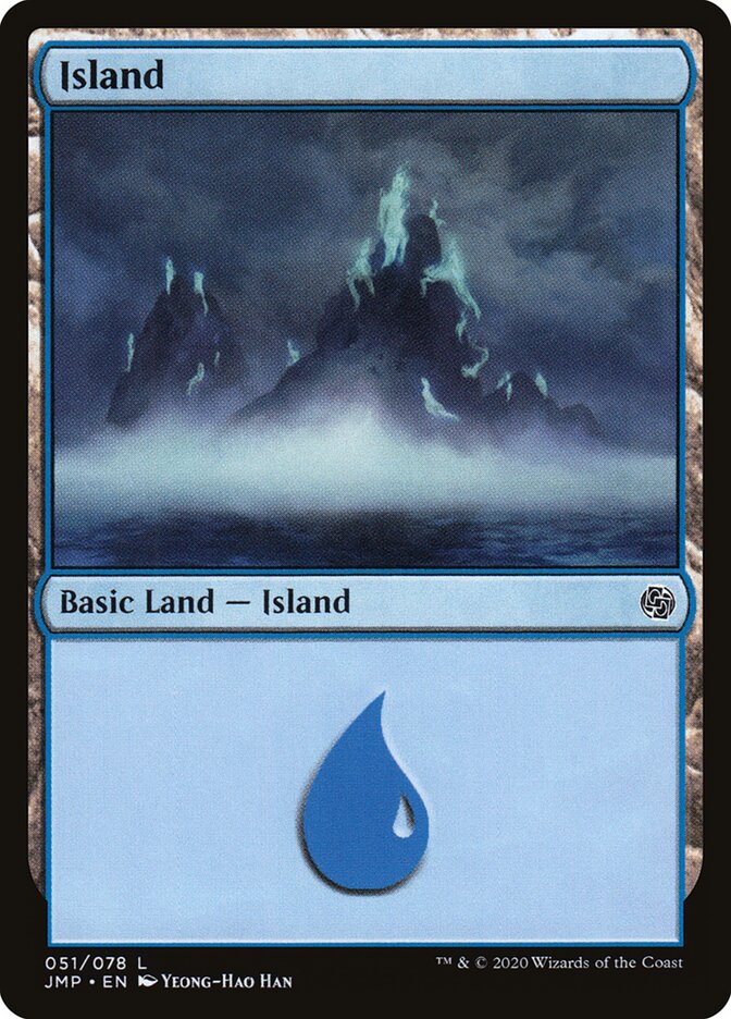 Ilha / Island - Magic: The Gathering - MoxLand