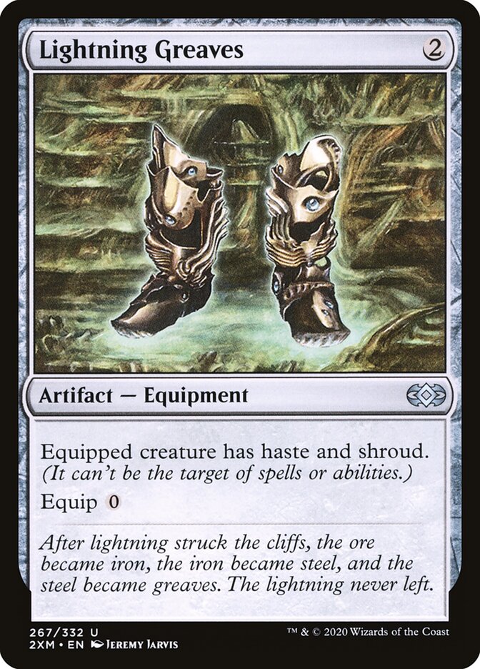 Grevas Faiscantes / Lightning Greaves - Magic: The Gathering - MoxLand