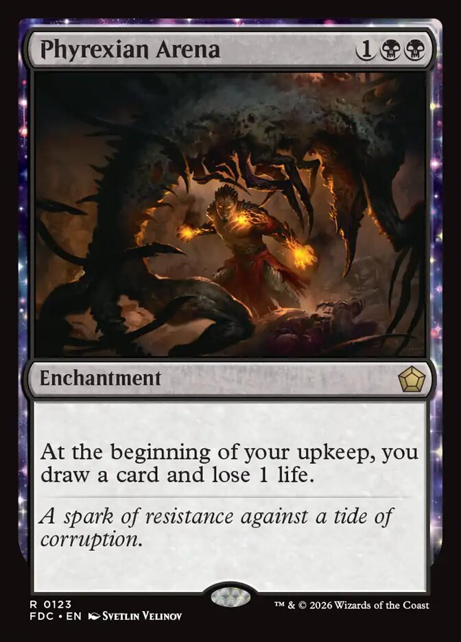 Arena Phyrexiana / Phyrexian Arena - Magic: The Gathering - MoxLand