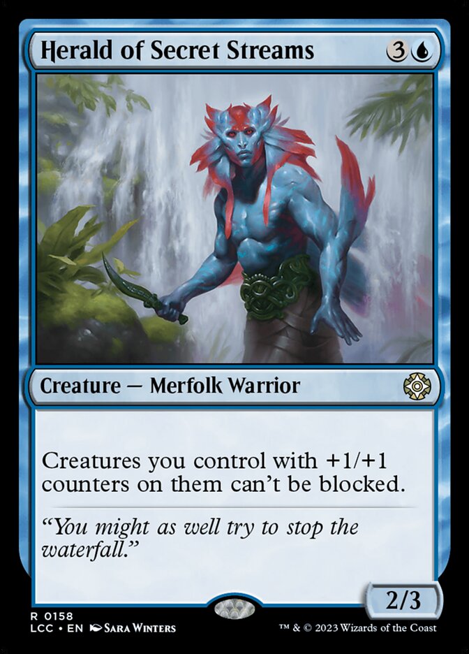 Arauto dos Regatos Secretos / Herald of Secret Streams - Magic: The Gathering - MoxLand