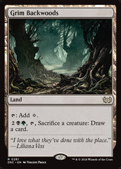 Mata Sinistra / Grim Backwoods - Magic: The Gathering - MoxLand