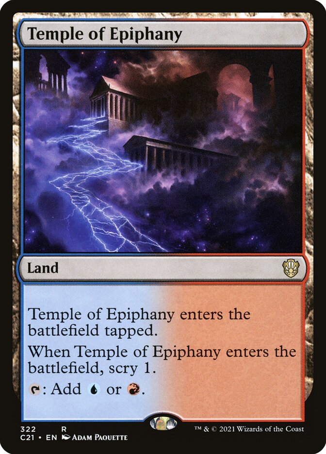 Templo da Epifania / Temple of Epiphany - Magic: The Gathering - MoxLand