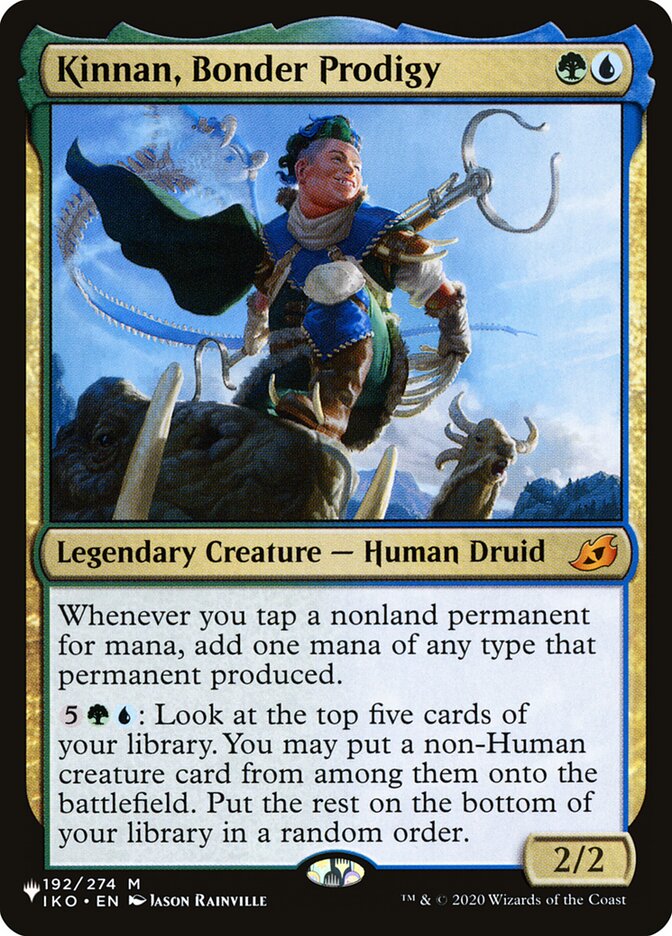 Kinnan, Vinculador Prodígio / Kinnan, Bonder Prodigy - Magic: The Gathering - MoxLand