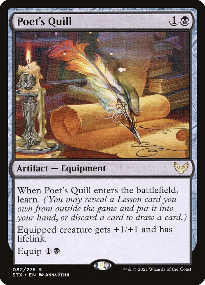 Pena do Poeta / Poet's Quill - Magic: The Gathering - MoxLand