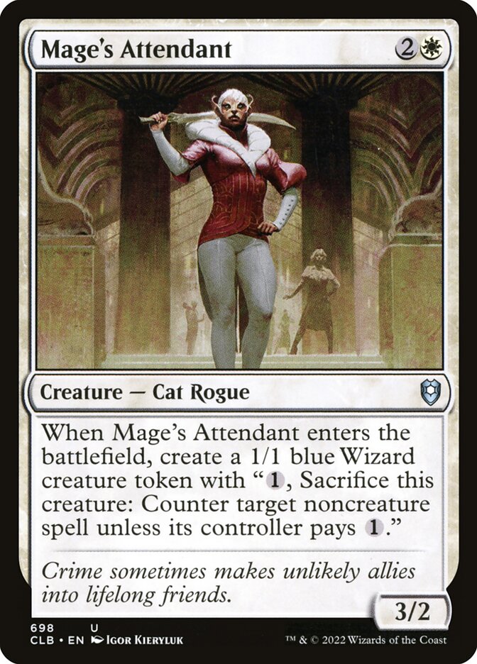 Assistente de Mago / Mage's Attendant - Magic: The Gathering - MoxLand