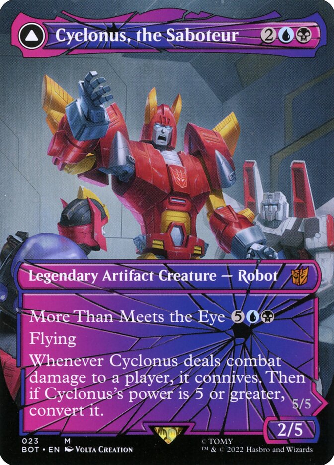 Cyclonus, o Sabotador / Cyclonus, the Saboteur - Magic: The Gathering - MoxLand