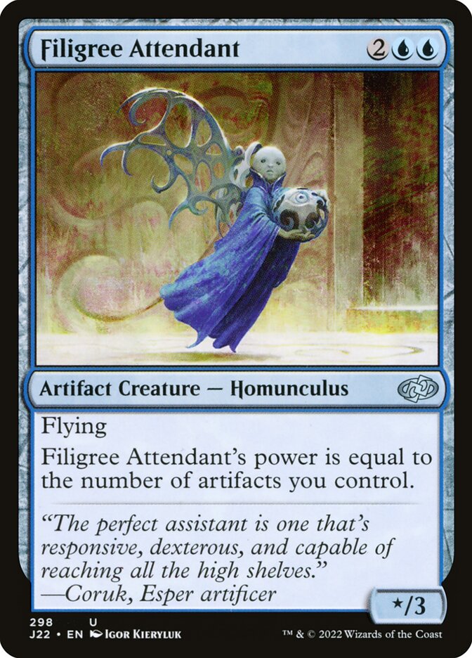 Assistente Filigranado / Filigree Attendant - Magic: The Gathering - MoxLand