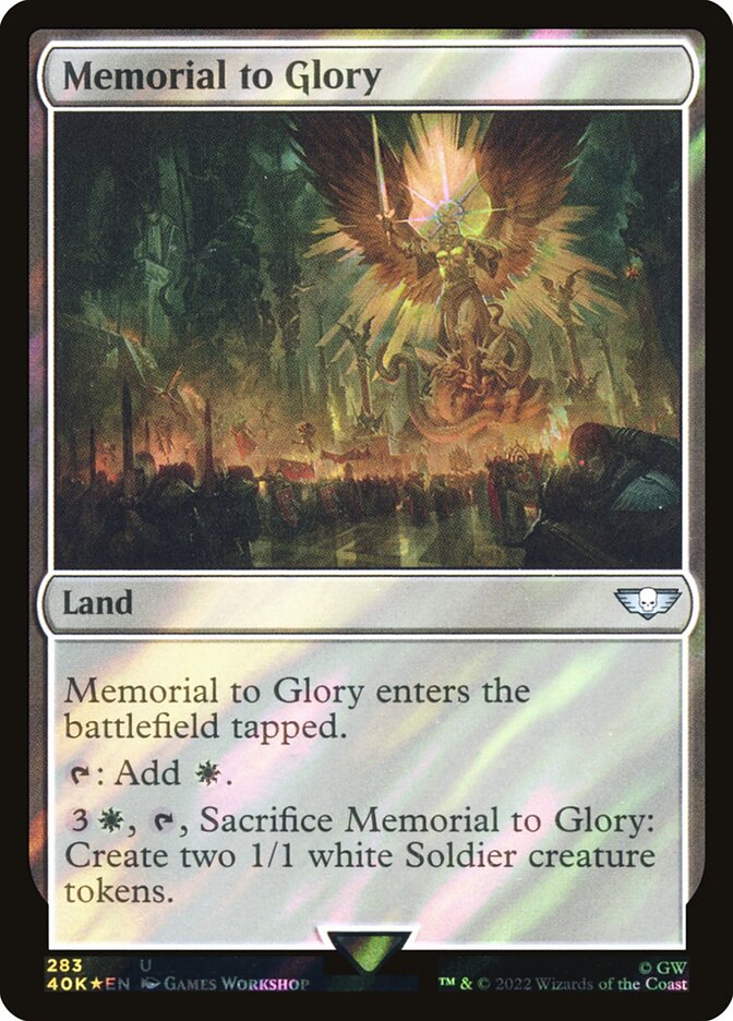 Memorial à Glória / Memorial to Glory - Magic: The Gathering - MoxLand
