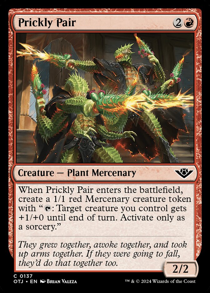 Dupla Espinhosa / Prickly Pair - Magic: The Gathering - MoxLand
