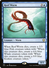 Verme do Recife / Reef Worm - Magic: The Gathering - MoxLand