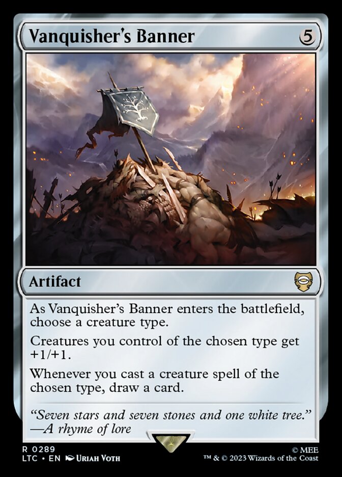 Estandarte do Vitorioso / Vanquisher's Banner - Magic: The Gathering - MoxLand