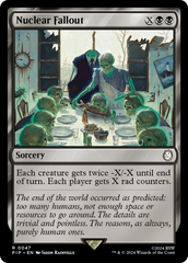 Nuclear Fallout - Magic: The Gathering - MoxLand