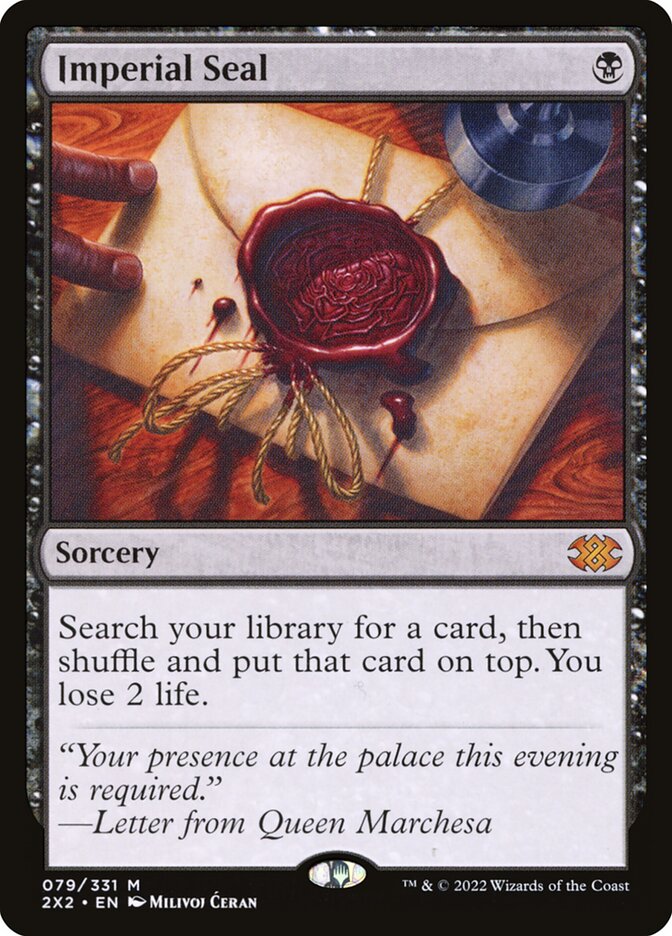 Imperial Seal - Magic: The Gathering - MoxLand