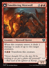 Lobisomem Ardente / Smoldering Werewolf - Magic: The Gathering - MoxLand