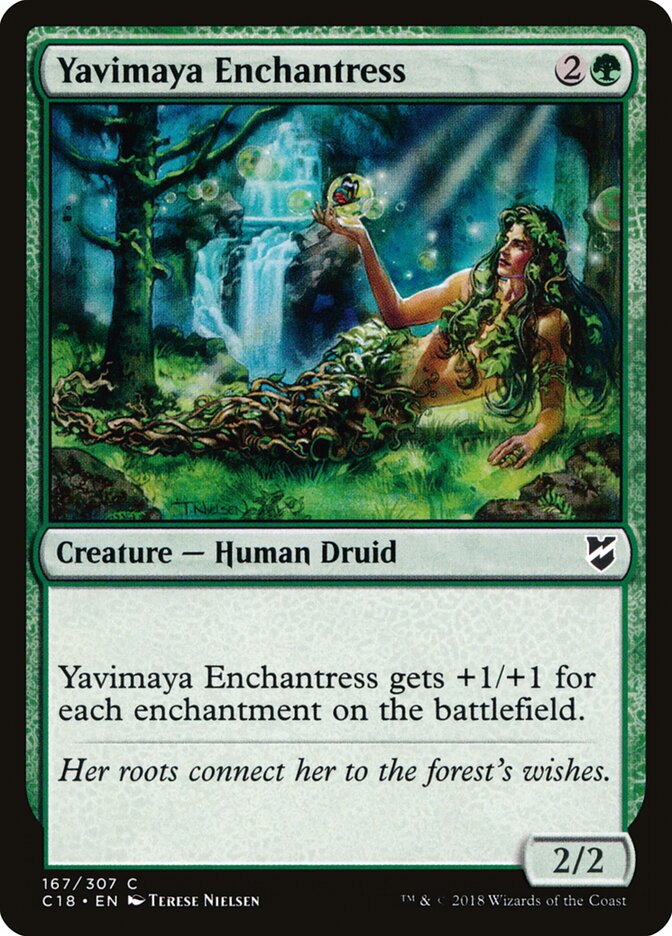 Encantadora de Yavimaya / Yavimaya Enchantress - Magic: The Gathering - MoxLand