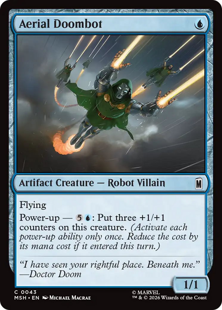 Aerial Doombot - Magic: The Gathering - MoxLand