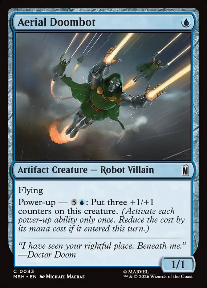 Aerial Doombot - Magic: The Gathering - MoxLand