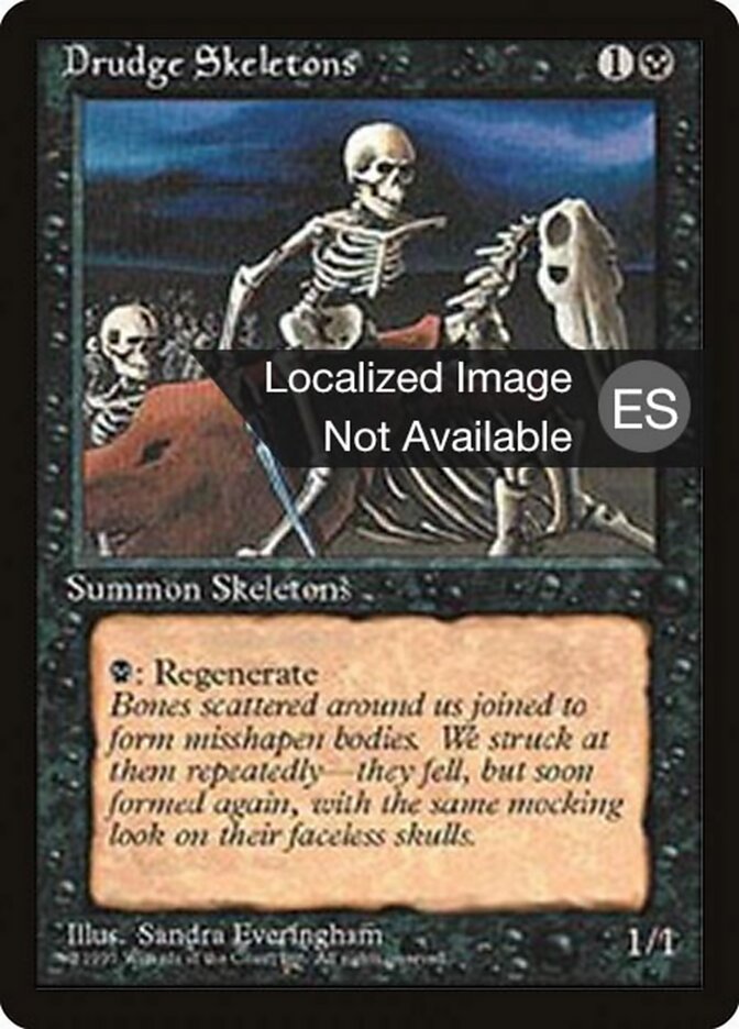 Esqueletos de Carga / Drudge Skeletons - Magic: The Gathering - MoxLand