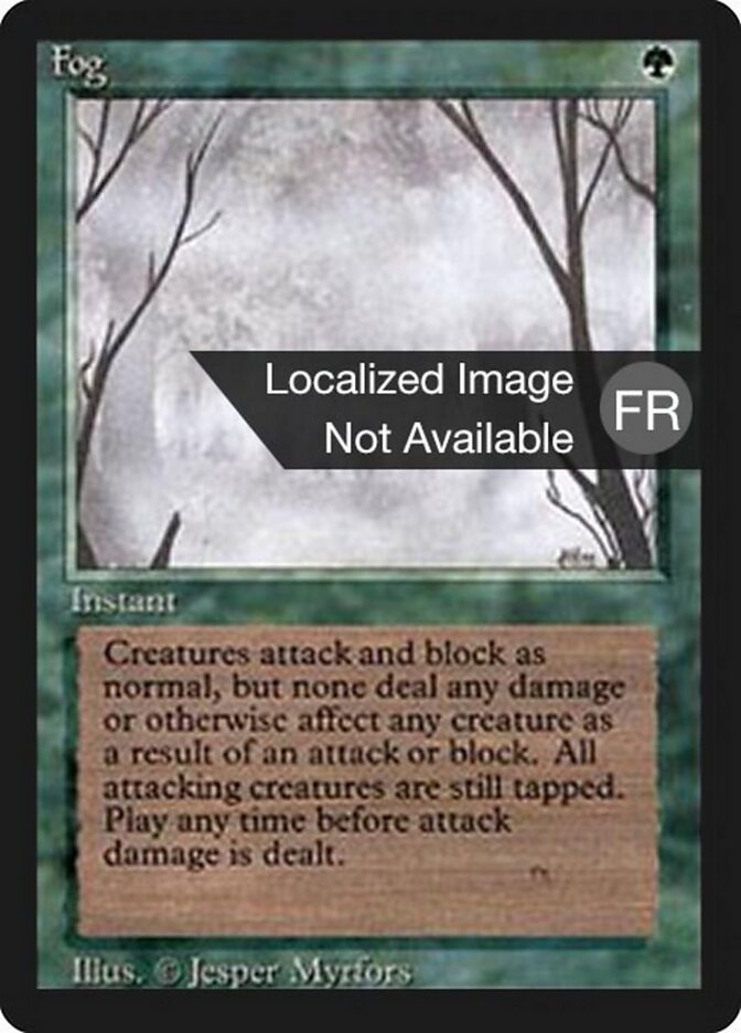 Neblina / Fog - Magic: The Gathering - MoxLand