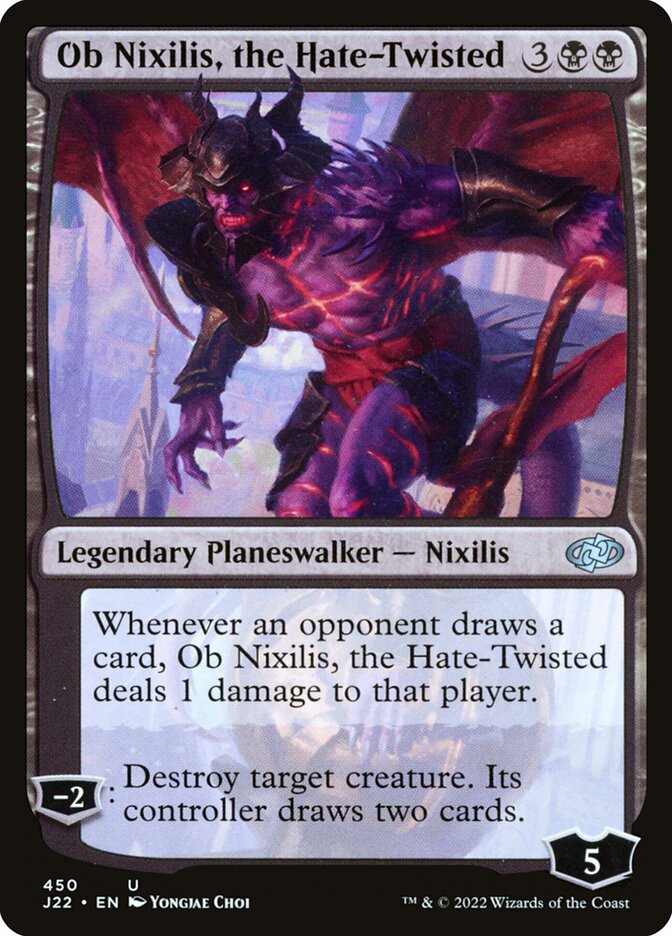 Ob Nixilis, Transtornado Pelo Ódio / Ob Nixilis, the Hate-Twisted - Magic: The Gathering - MoxLand