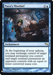 Travessura de Puca / Puca's Mischief - Magic: The Gathering - MoxLand