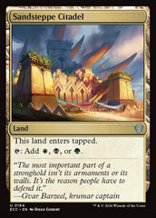Cidadela da Estepe Arenosa / Sandsteppe Citadel - Magic: The Gathering - MoxLand