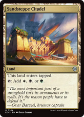 Cidadela da Estepe Arenosa / Sandsteppe Citadel - Magic: The Gathering - MoxLand