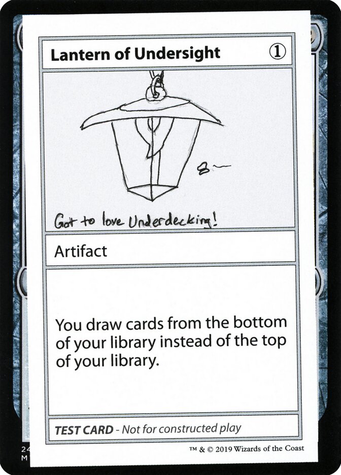 Lantern of Undersight - Magic: The Gathering - MoxLand