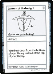 Lantern of Undersight - Magic: The Gathering - MoxLand