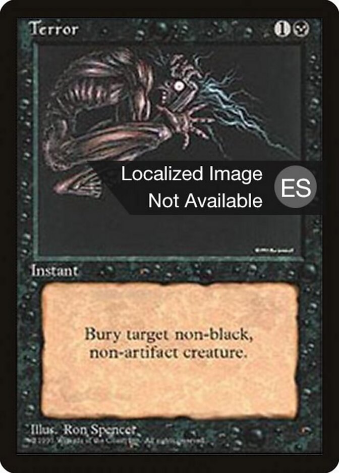 Terror - Magic: The Gathering - MoxLand