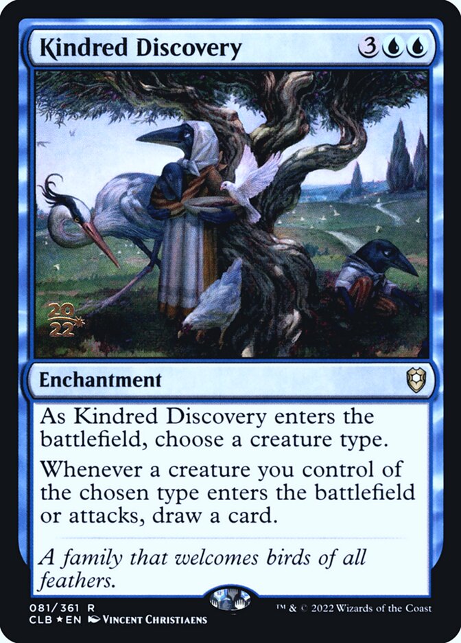 Descoberta da Estirpe / Kindred Discovery - Magic: The Gathering - MoxLand