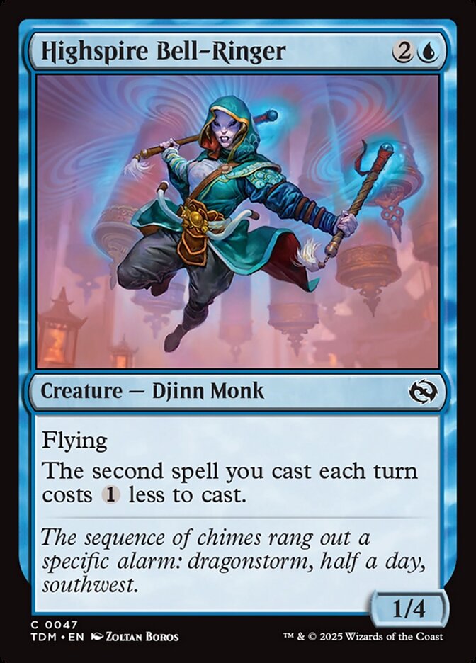 Sineira dos Espigões / Highspire Bell-Ringer - Magic: The Gathering - MoxLand