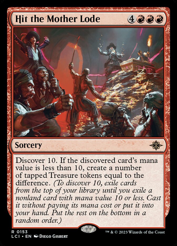 Achar a Mina de Ouro / Hit the Mother Lode - Magic: The Gathering - MoxLand