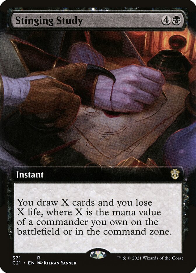 Estudo Pungente / Stinging Study - Magic: The Gathering - MoxLand
