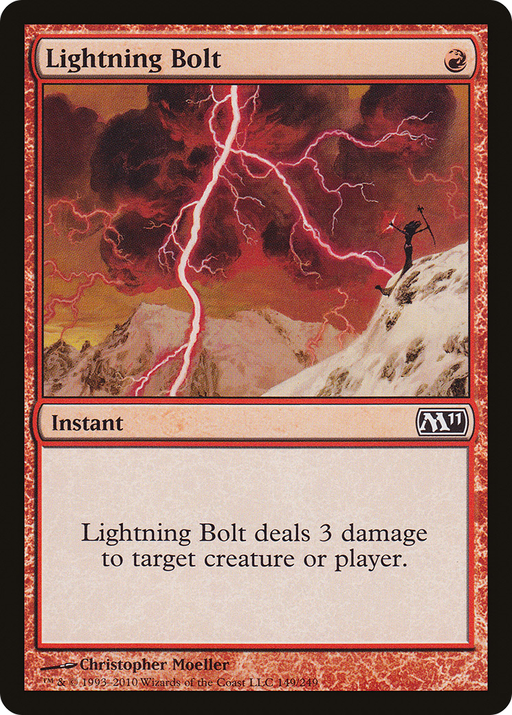 Raio / Lightning Bolt - Magic: The Gathering - MoxLand