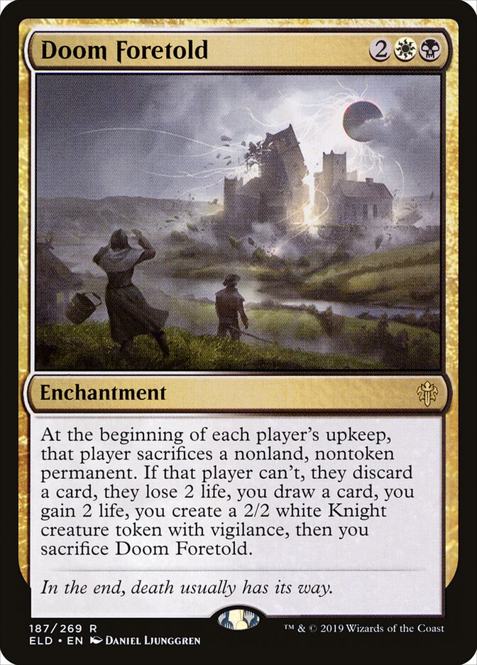 Ruína Predita / Doom Foretold - Magic: The Gathering - MoxLand